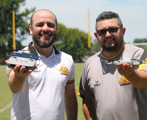 Analistas do Tigre contam com o apoio de drone