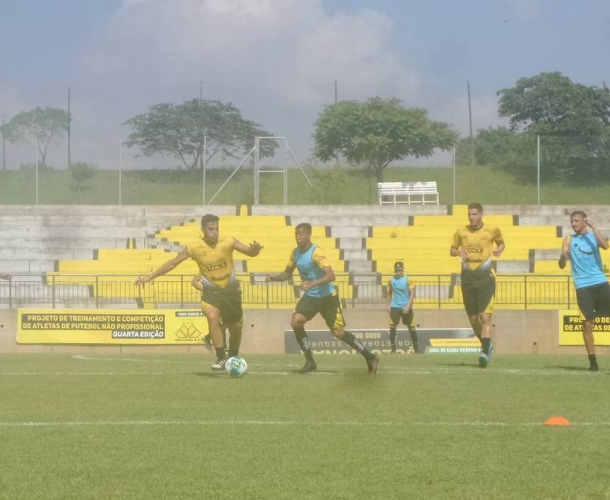 Atividade intensa na parte técnica e tática
