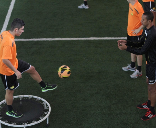 Atletas do Tigre fazem treino preventivo