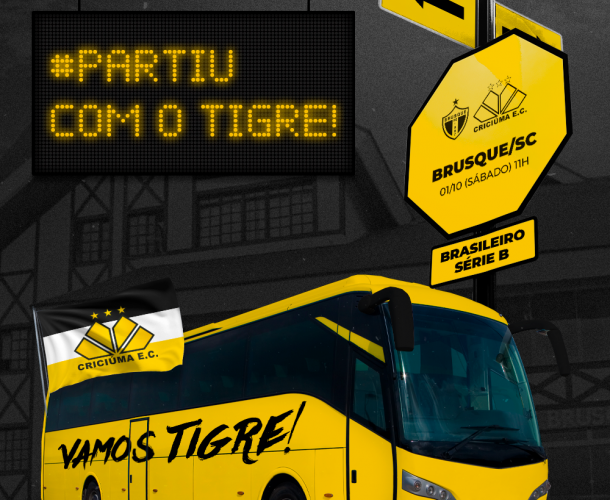 Criciúma disponibiliza três ônibus para Brusque 