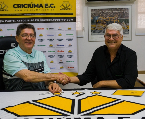 CRICIÚMA E ASAMED RENOVAM PARCERIA