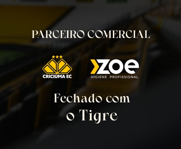 Criciúma e Zoe comercial renovam parceria pra temporada 2026