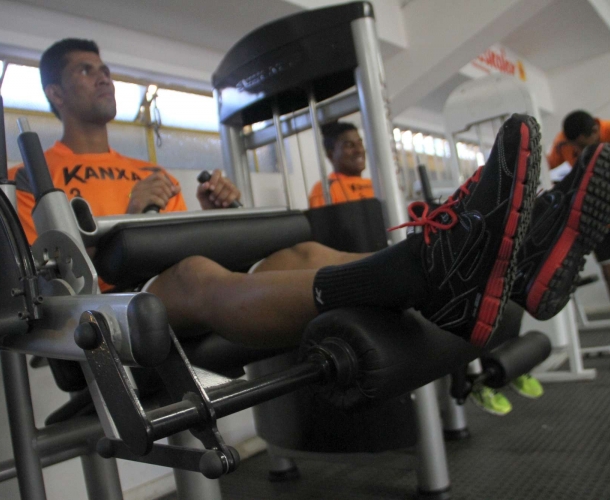 Criciúma realiza trabalho de força