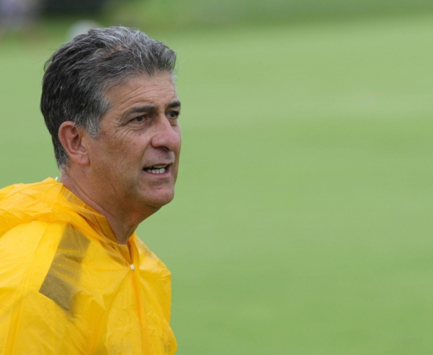 Drubscky elogia time em jogo treino