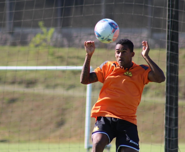 Eduardo motivado no Criciúma