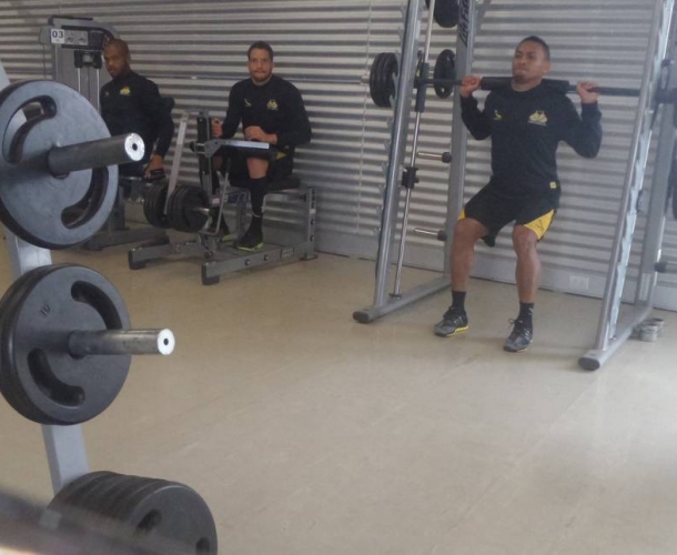 Grupo carvoeiro realiza treino físico