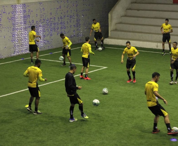 Grupo carvoeiro realiza treino técnico