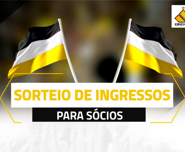 Ingressos sorteados para Criciúma e Avaí