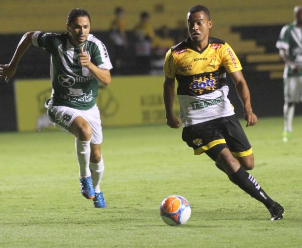 João Vitor concentrado no objetivo