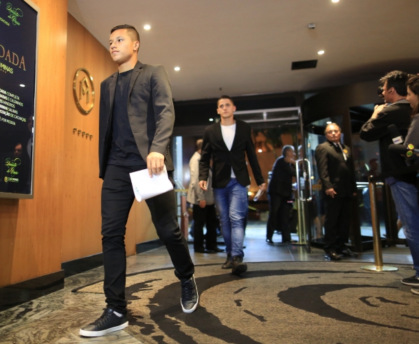 Marlon se apresenta na seleção brasileira