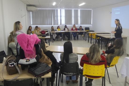 Palestra para familiares de atletas