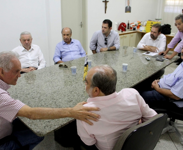 Presidente da CBF visita o Criciúma