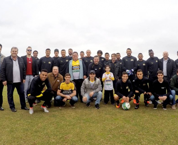 Primeiro Tour Guiado no estádio e CT
