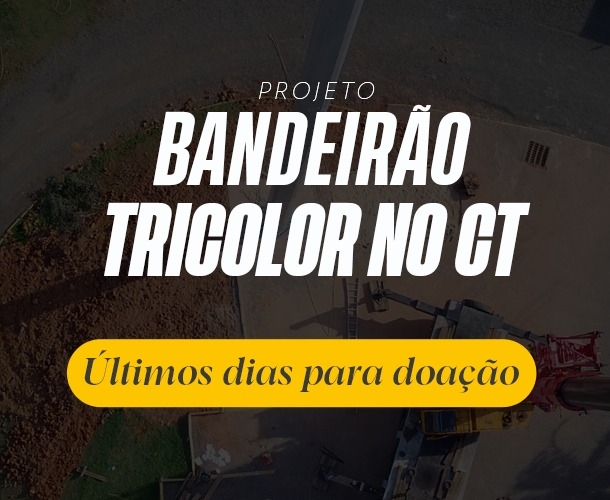 Projeto Bandeirão entra na reta final; doações podem ser feitas até sábado