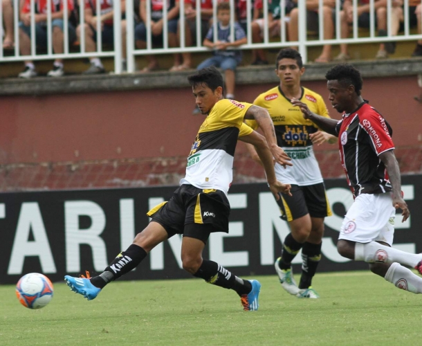 Retrospecto de Criciúma e Joinville