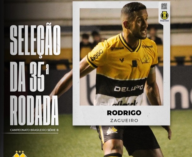 Rodrigo entra na seleção da 35ª rodada