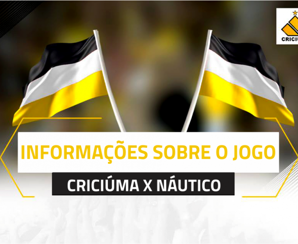 Serviço do jogo: Criciúma x Náutico