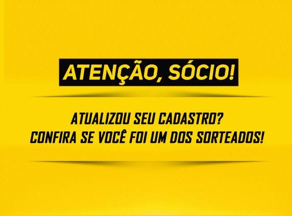 Sócios ganham camisa em sorteio