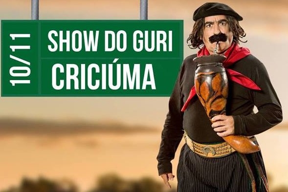 Sócios tem desconto no show Guri de Uruguaiana