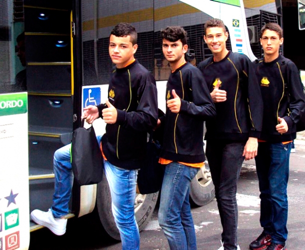 Sub-17 viaja para o jogo contra o Grêmio