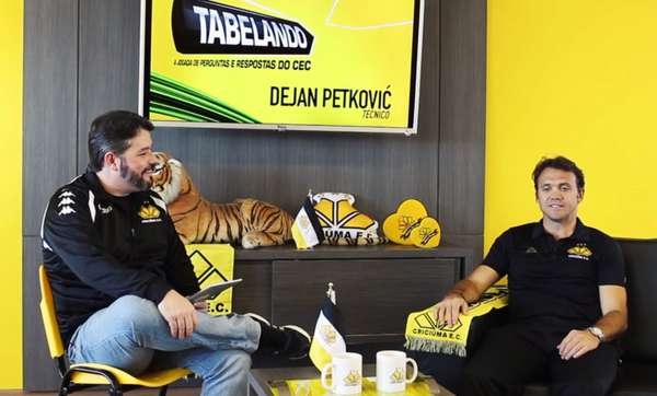 Tabelando recebe o técnico Petkovic