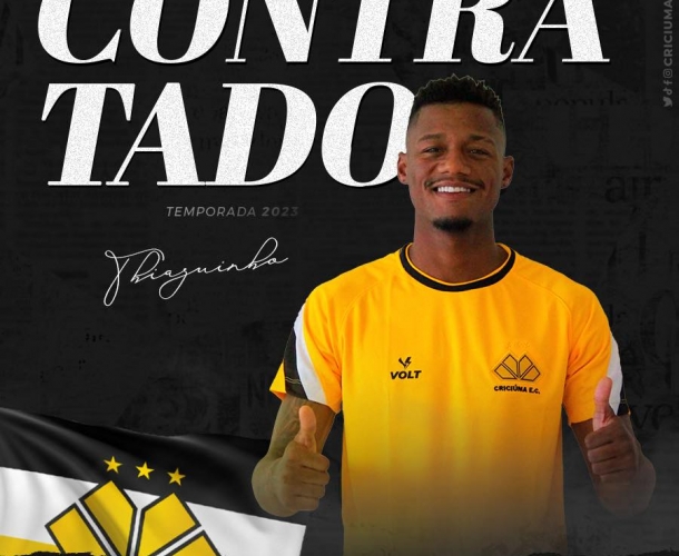 Thiaguinho é o novo meia-atacante do Tigre