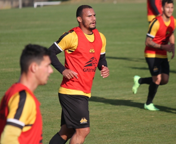 Tigre faz jogo-treino contra a base