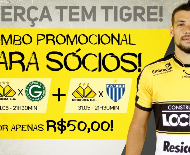 Tigre lança promoção para próximos jogos
