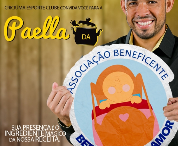 Tigre Maníacos é ponto de venda da Paella do Bercinho do Amor