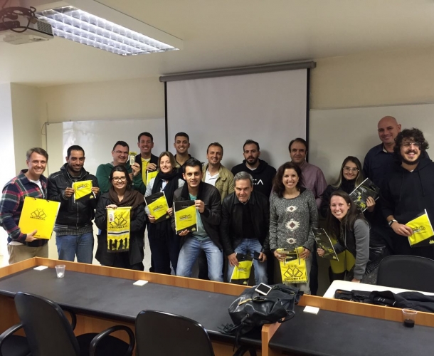Tigre participa de finalização de curso de marketing