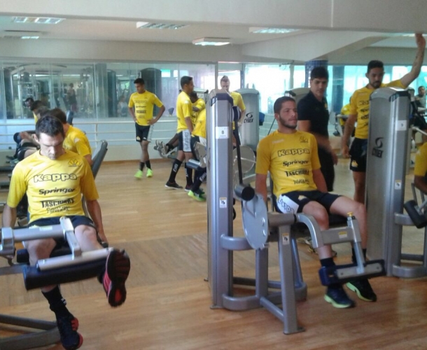 Tigre realiza treino em São Luís (MA)