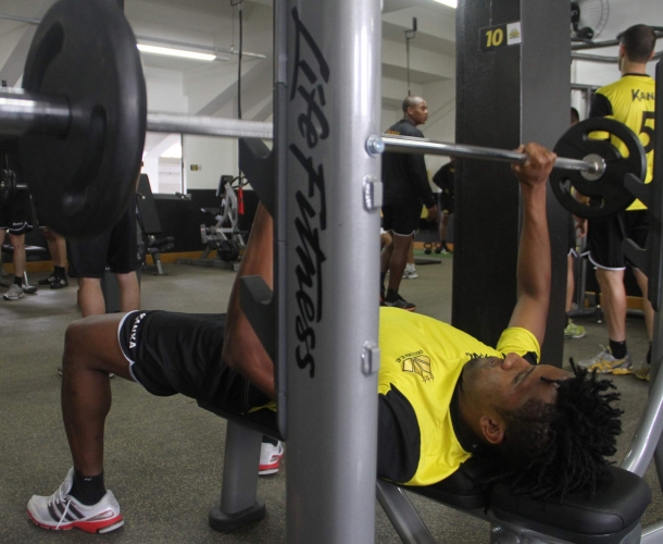 Trabalho de força no Heriberto Hülse