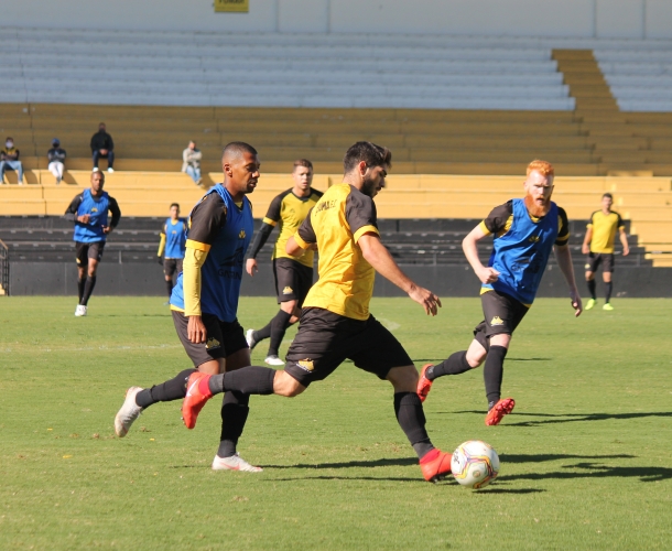 Treino coletivo no Majestoso