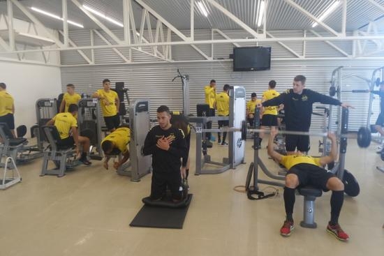 Treino de força no CT