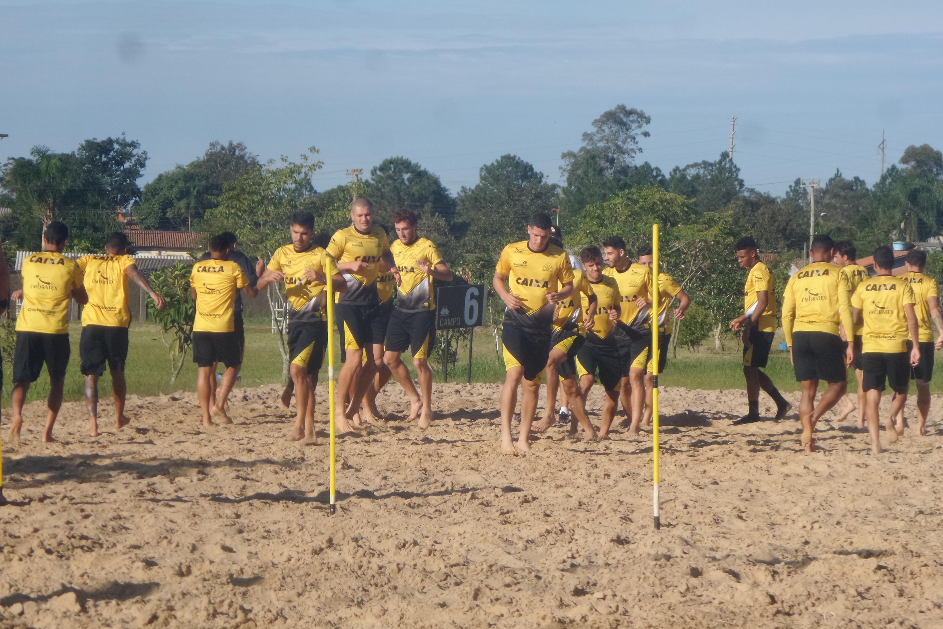 Treino do Criciúma no CT - 02/05