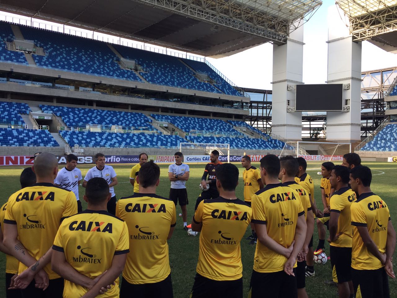 Treino na Arena Pantanal - 02/06