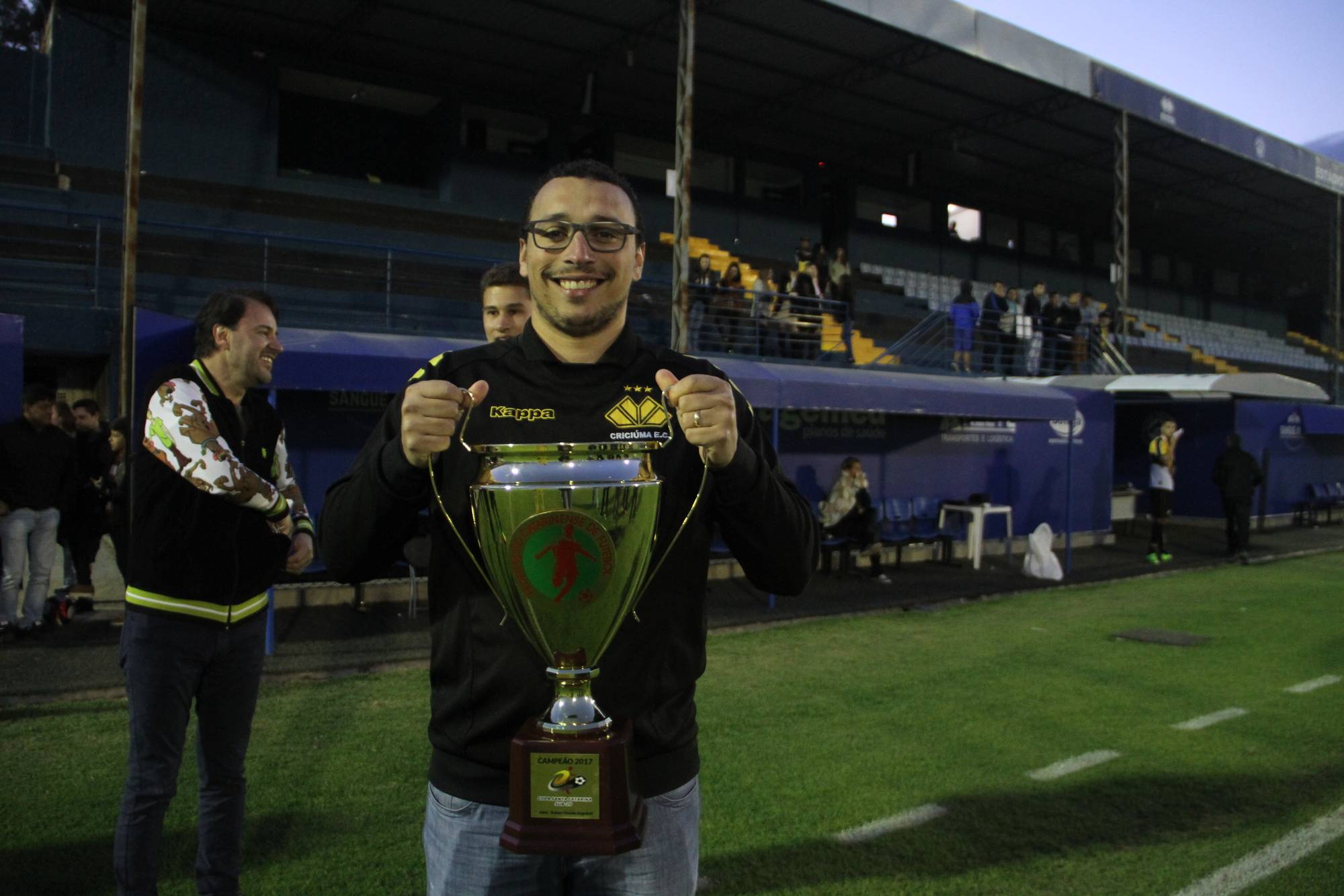 Fotos da comemoração do título da Copa SC Sub-20