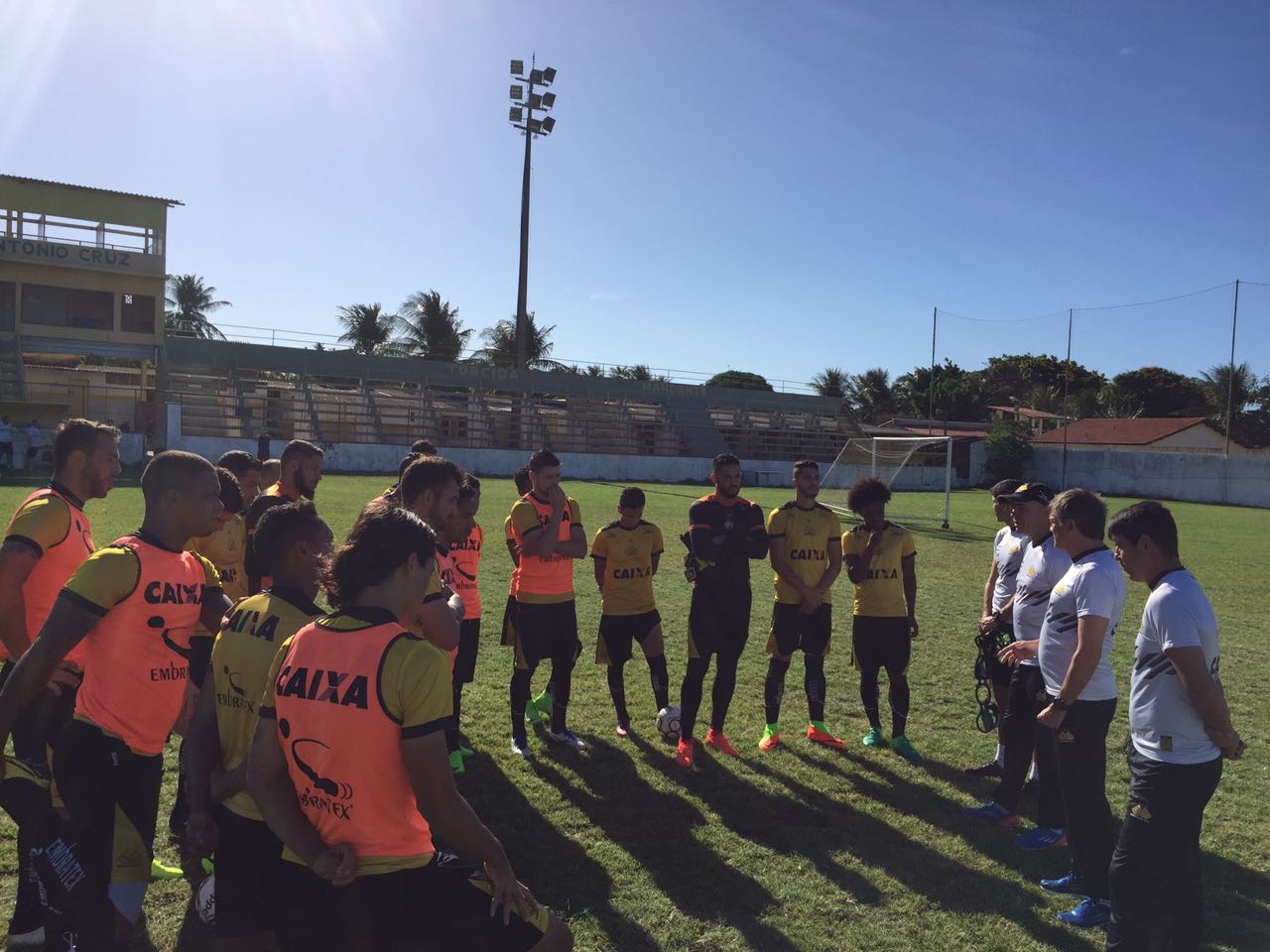 Treino do Criciúma em Fortaleza (CE) - 31/07