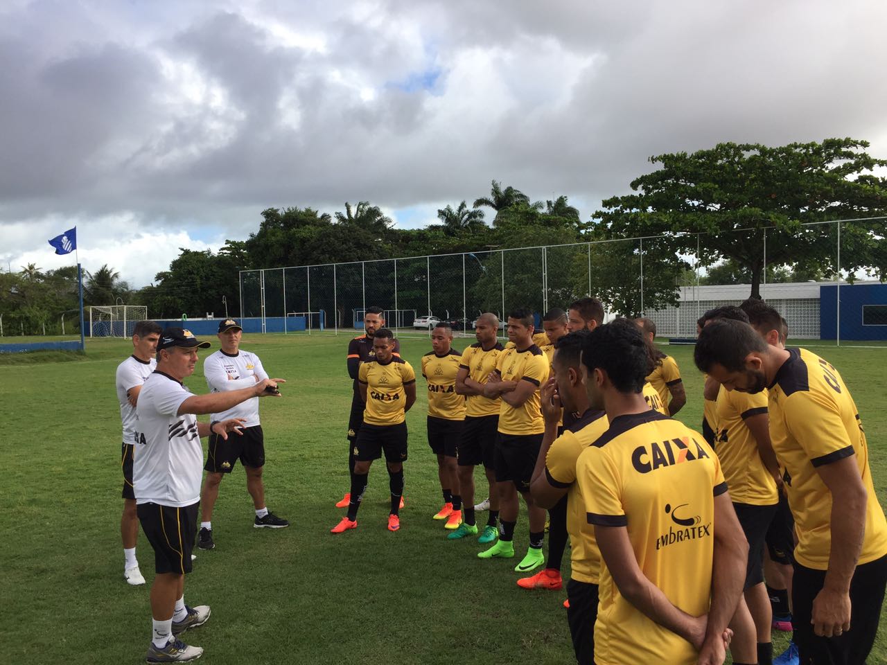 Treino no CT do CSA - 22/09