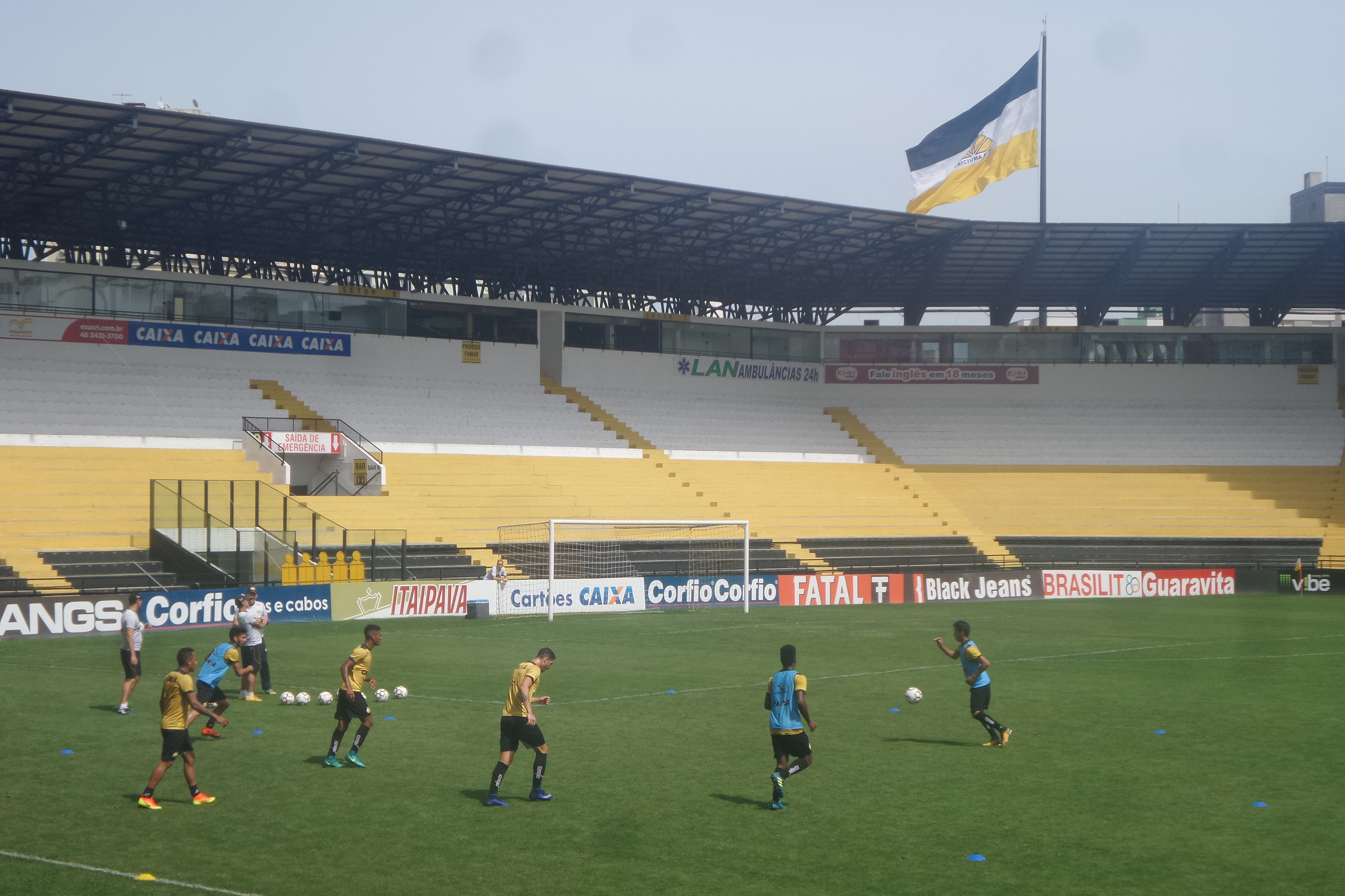 Treino do Criciúma no HH - 05/10