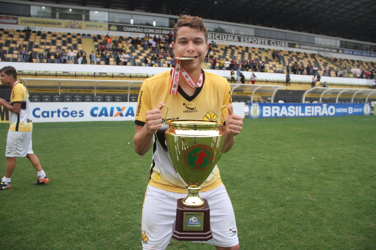 Sub-17: Criciúma x Chapecoense - Comemoração do título do Criciúma