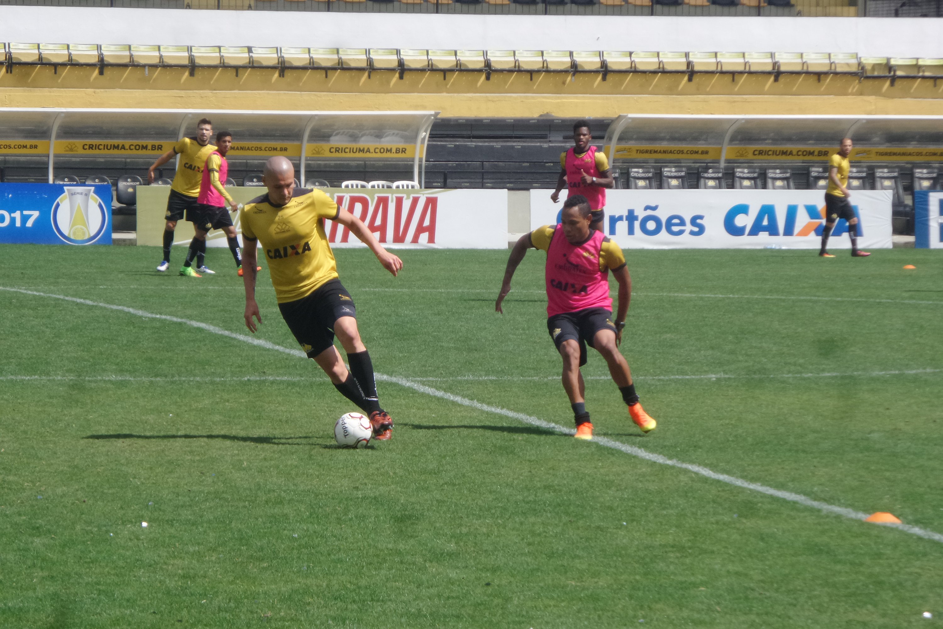 Treino do Criciúma no HH - 05/11