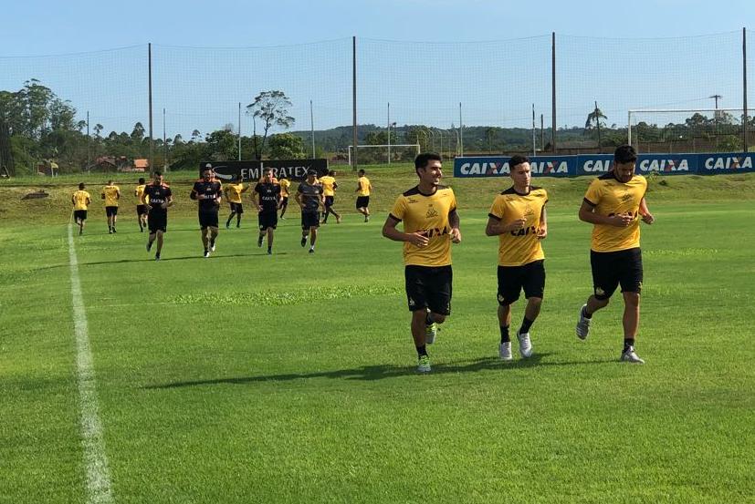Treino do Criciúma no CT - 27/11