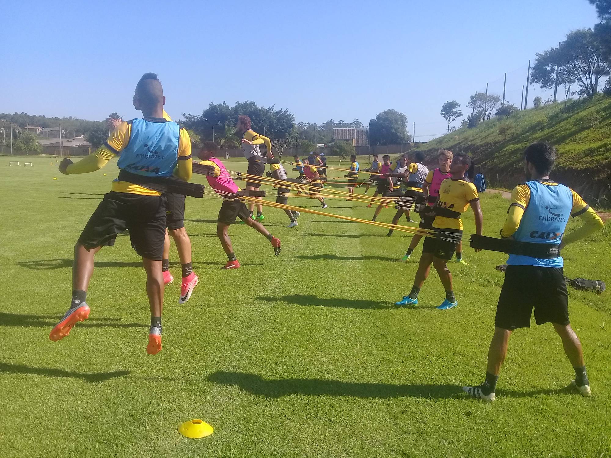 Treino do Criciúma no CT - 05/01 (Tarde)