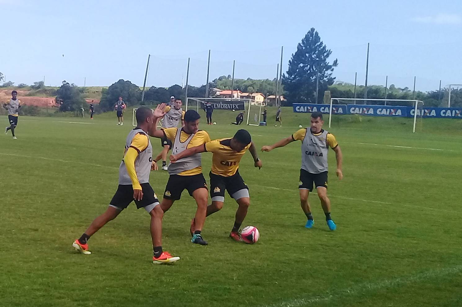 Treino do Criciúma no CT - 08/01 (Tarde)