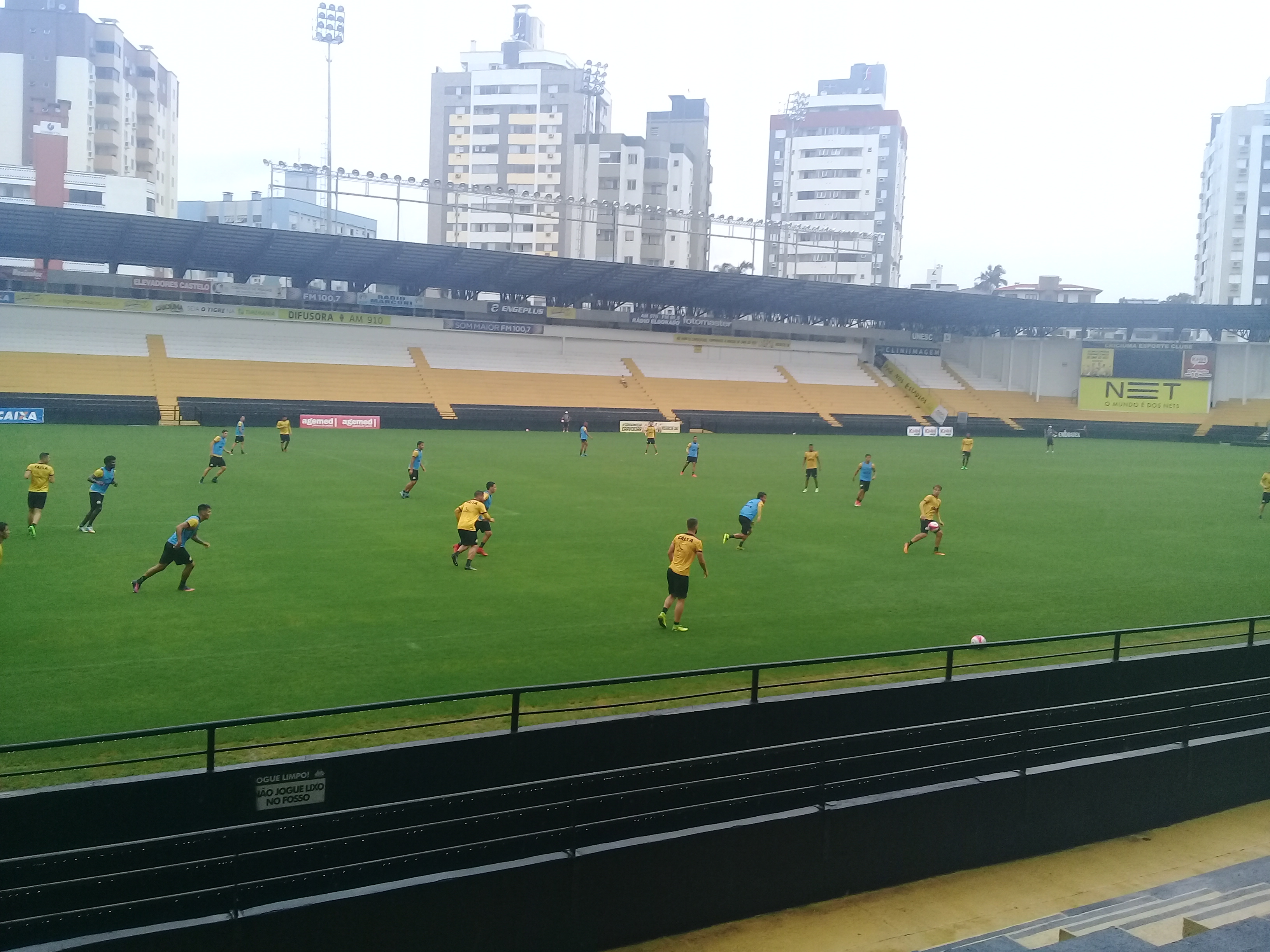 Treino do Criciúma no HH - 10/01