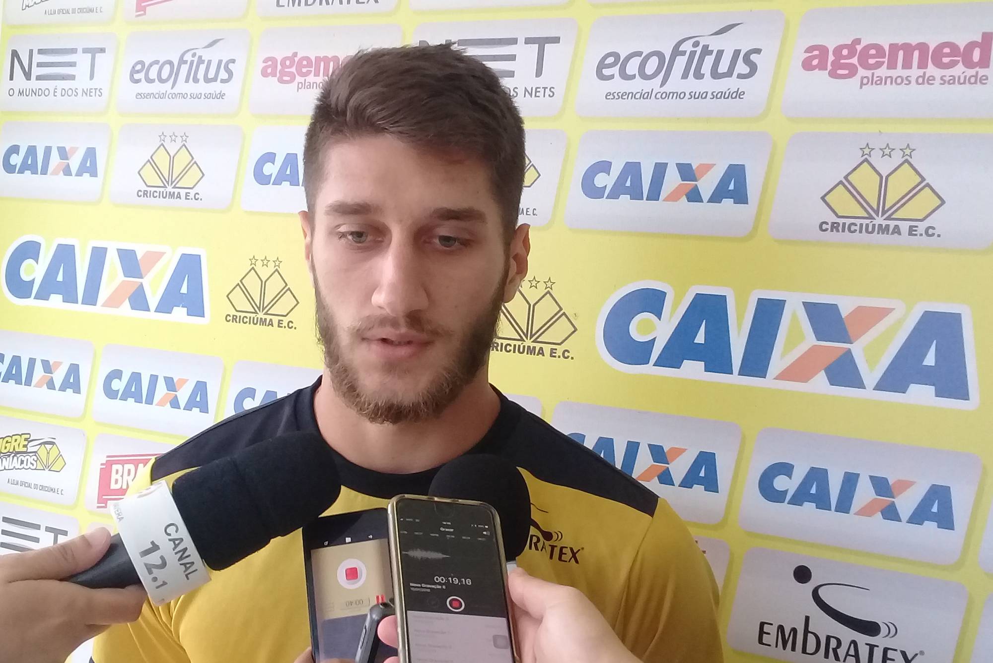 Entrevista coletiva com o lateral Chico - 15/01