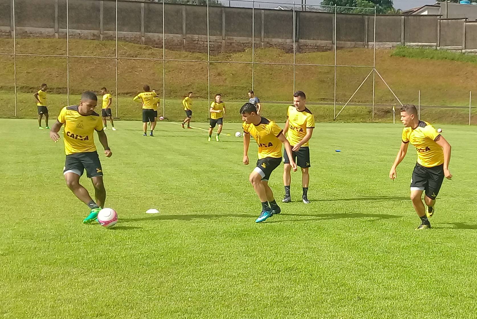 Treino do Criciúma no CT - 22/01