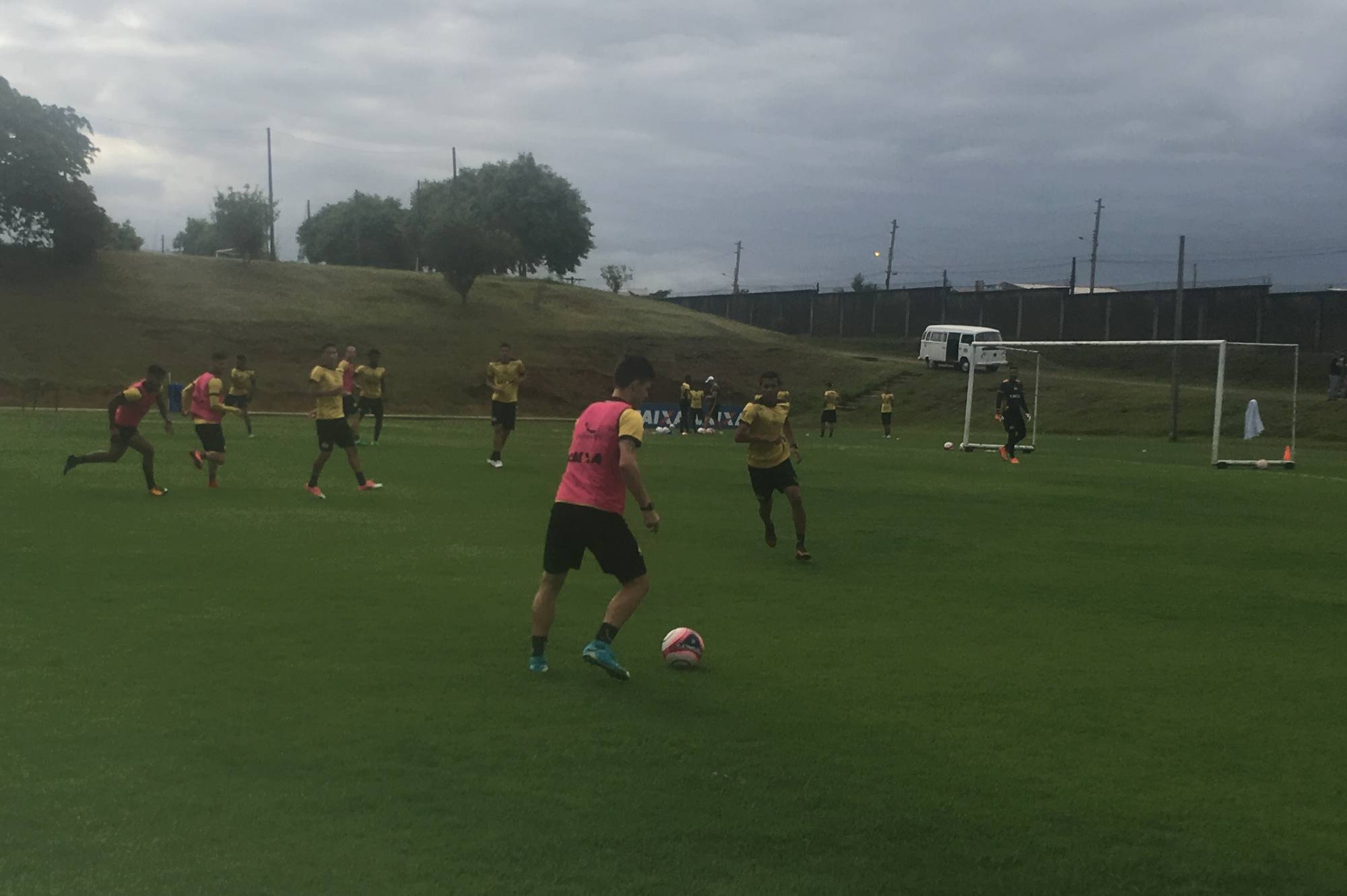 Treino do Criciúma no CT - 13/02