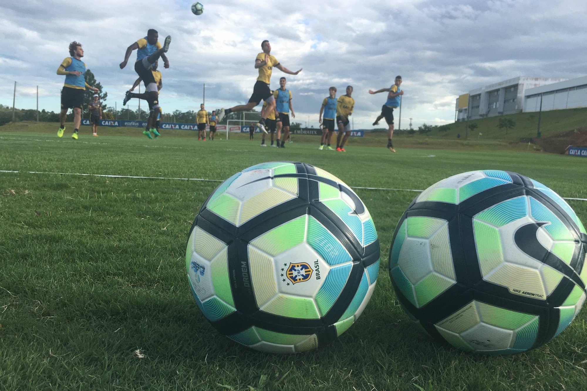 Treino do Criciúma no CT - 20/02